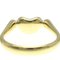 TIFFANY Bean Yellow Gold [18K] Fashion No Stone Band Ring Gold 7
