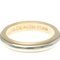 Klassischer Milgrain Ring aus Platin & Gold von Tiffany & Co. 8