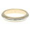 Klassischer Milgrain Ring aus Platin & Gold von Tiffany & Co. 3