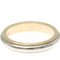 Klassischer Milgrain Ring aus Platin & Gold von Tiffany & Co. 7