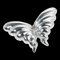 TIFFANY Brooch Butterfly Silver 925 &Co. Vintage Ladies 1