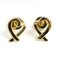 Yellow Gold Loving Heart Earrings from Tiffany & Co., Set of 2 1
