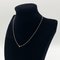 TIFFANY&Co. Necklace Visor Yard 1PD YG 750 Diamond Single Gold Color Accessory Women's USED 4