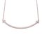 TIFFANY&Co. T Smile 925 1.9g Necklace Silver Women's Z0005014 3