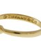 TIFFANY Open Heart Diamond Ring Size 10 18K Yellow Gold Women's &Co., Image 7