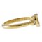 TIFFANY Open Heart Diamond Ring Size 10 18K Yellow Gold Women's &Co. 6