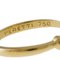 TIFFANY Open Heart Diamond Ring Size 10 18K Yellow Gold Women's &Co., Image 8