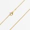 TIFFANY & Co. K18 750 Yellow Gold Crescent Moon Pendant/Necklace Approx. 40.5cm 3