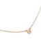TIFFANY visor yard diamond women's necklace 750 pink gold 3