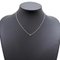 TIFFANY visor yard diamond women's necklace 750 pink gold 2