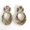 Aretes con combinación de anillo de cuerda trenzada Tiffany K18Ygx, plata, Juego de 2, Imagen 3