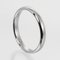 TIFFANY Forever Wedding Ring Size 19.5 Classic Band 3mm Model 5.19g Pt950 Platinum, Image 3