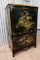Chinese Hand-Painted Black Lacquer Cabinet, 1981 15