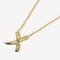 TIFFANY&Co. Kiss Necklace K18 YG Yellow Gold Approx. 2.32g I112223140 3