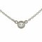 Visor Yard Necklace in Platinum & Diamond from Tiffany & Co. 3