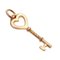 Heart Key Pendant Top in Pink Gold from Tiffany & Co. 2
