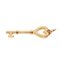 Heart Key Pendant Top in Pink Gold from Tiffany & Co. 3