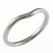 Curved Band Ring in Platinum from Tiffany & Co. 1