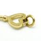 TIFFANY Heart Key Yellow Gold [18K] No Stone Hommes, Femmes Mode Pendentif Collier [Or] 9