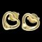 Aretes Tiffany de oro amarillo [18 k] con corazón abierto. Juego de 2, Imagen 1