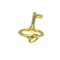 Oval Key Charm in Yellow Gold from Tiffany & Co. 4
