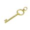 Oval Key Charm in Yellow Gold from Tiffany & Co. 2