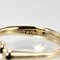 TIFFANY Bean Ring Size 9.5 4.15g K18 YG Yellow Gold &Co. 6