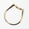 TIFFANY Bean Ring Size 9.5 4.15g K18 YG Yellow Gold &Co. 9