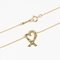 TIFFANY&Co. Liebevolles Herz Halskette K18 YG Gelbgold Ca. 2,72g I112223142 6