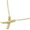 TIFFANY&Co. Kiss Necklace Paloma Picasso K18 Yellow Gold Approx. 2.1g Women's I220823096 3