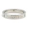 Flacher Platin Ring von Tiffany & Co. 3