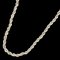 TIFFANY&Co. Twist Chain Necklace 60cm SV Silver 925 K18 YG Yellow Gold 750 1