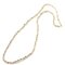 TIFFANY&Co. Twist Chain Necklace 60cm SV Silver 925 K18 YG Yellow Gold 750 3