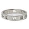 TIFFANY&Co. K18WG White Gold Atlas Pierced 4P Diamond Ring Size 13.5 3.4g Women's 4