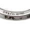 TIFFANY&Co. K18WG White Gold Atlas Pierced 4P Diamond Ring Size 13.5 3.4g Women's 6