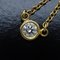 TIFFANY&Co. Vithe Yard Halskette 1P Diamant Elsa Peretti 37cm K18YG Gelbgold 290184 5