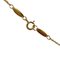 TIFFANY & Co. visor yard diamond necklace K18YG yellow gold 750 2.3g D0.08ct jewelry women's men's 4