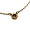TIFFANY & Co. visor yard diamond necklace K18YG yellow gold 750 2.3g D0.08ct jewelry women's men's 3