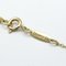 TIFFANY Teardrop Yellow Gold [18K] No Stone Hommes, Femmes Mode Pendentif Collier [Or] 10