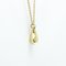 TIFFANY Teardrop Yellow Gold [18K] No Stone Men,Women Fashion Pendant Necklace [Gold] 4