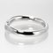 Curved Band Ring in Platinum from Tiffany & Co. 7