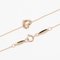 TIFFANY&Co. Open Heart 7mm Necklace K18 PG Pink Gold Approx. 1.55g I112223147 6
