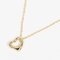 TIFFANY&Co. Open Heart 7mm Necklace K18 YG Yellow Gold Approx. 1.69g I112223144 3