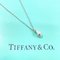 Collar de Elsa Peretti en forma de lágrima de platino y plata de Tiffany & Co., Imagen 2