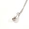Teardrop Elsa Peretti Necklace in Platinum & Silver from Tiffany & Co. 7