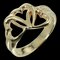 TIFFANY&Co. Triple Heart No. 11 Ring 4.71g K18YG Yellow Gold, Image 1
