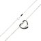 Open Heart Pendant in Diamond and Sterling Silver from Tiffany & Co. 1