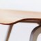 Silla Revolt vintage de metal y madera de Friso Kramer para Ahrend de Cirkel, Imagen 5