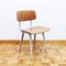 Silla Revolt vintage de metal y madera de Friso Kramer para Ahrend de Cirkel, Imagen 1