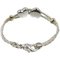 Bracelet TIFFANY Double Heart Rope Chain Argent 925 K18 Gold 0212&Co. 5J0212EHG5 2
